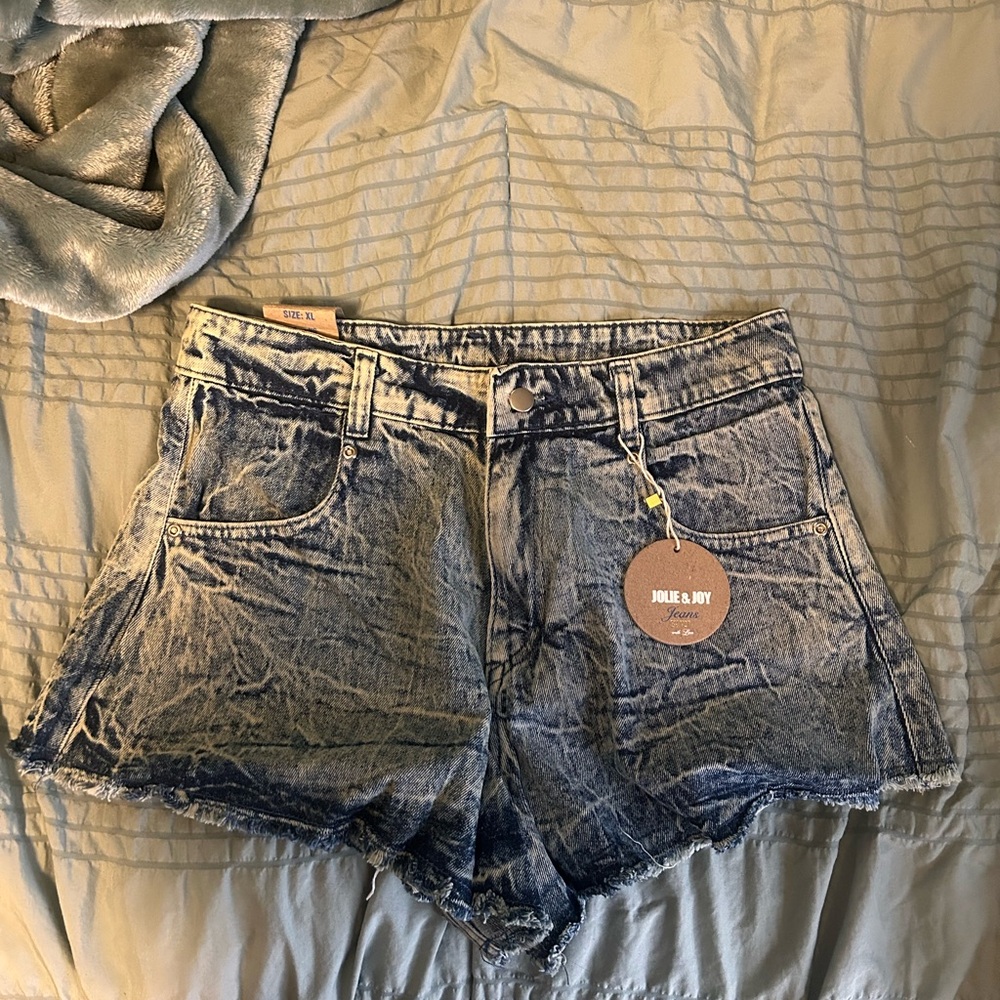 Women's Blue Denim Shorts